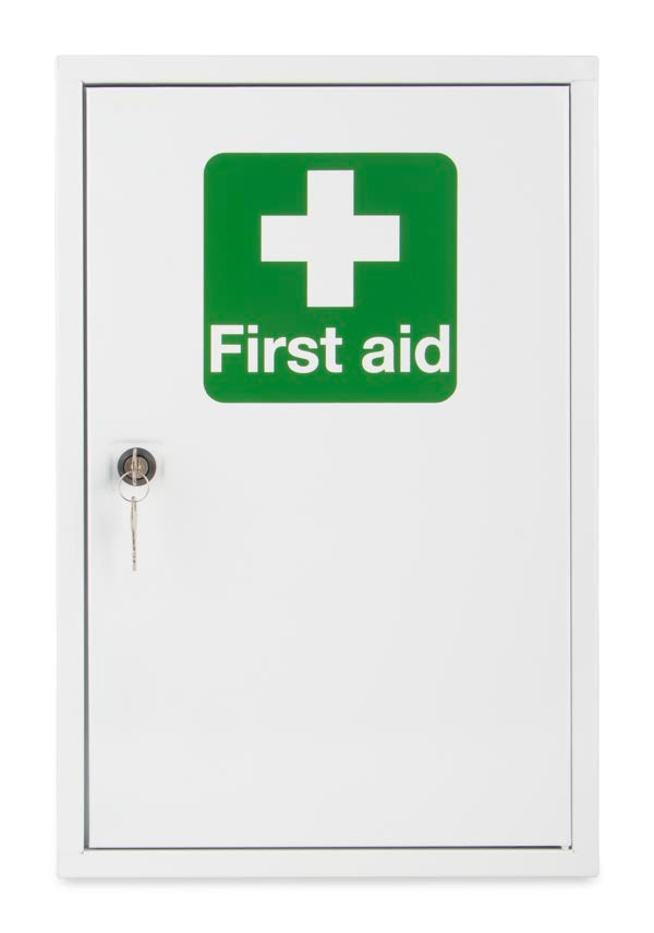 Beeswift Single Door Metal First Aid Cabinet
