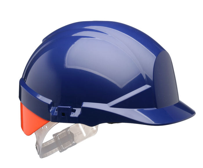 Beeswift Reflex Safety Helmet C/W Orange Rear Flash