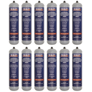 Sealey Gas Cylinder Disposable Carbon Dioxide 390g - Box of 12