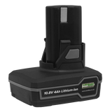 Sealey Power Tool Battery 10.8V 4Ah Lithium-ion for SV10.8 Series