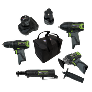 Sealey 4 x 10.8V SV10.8 Series Cordless Combo Kit - 2 Batteries CP108VCOMBO1