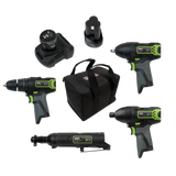 Sealey 4 x 10.8V SV10.8 Series Cordless Combo Kit - 2 Batteries CP108VCOMBO2