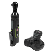 Sealey Cordless Ratchet Wrench 45Nm 3/8"Sq Drive 10.8V 2Ah SV10.8 Series