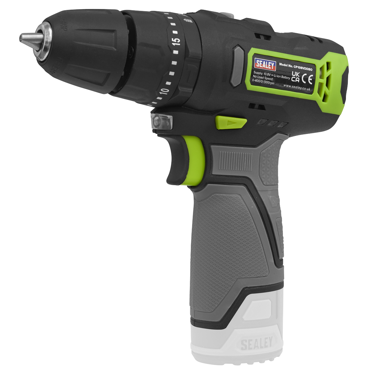 Sealey Cordless Combi Drill Ø10mm 10.8V SV10.8 Series - Body Only