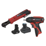 Sealey 2 x 12V SV12 Series Cordless Power Tool Combo Kit