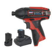 Sealey Impact Driver Kit 1/4" Hex Drive 12V SV12 Series - 2 Batteries