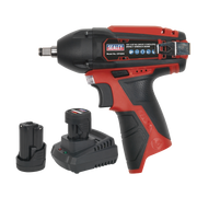 Sealey Impact Wrench Kit 3/8"Sq Drive 12V SV12 Series - 2 Batteries