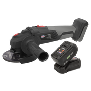 Sealey Brushless Angle Grinder Kit Ø115mm 20V 4Ah SV20 Series