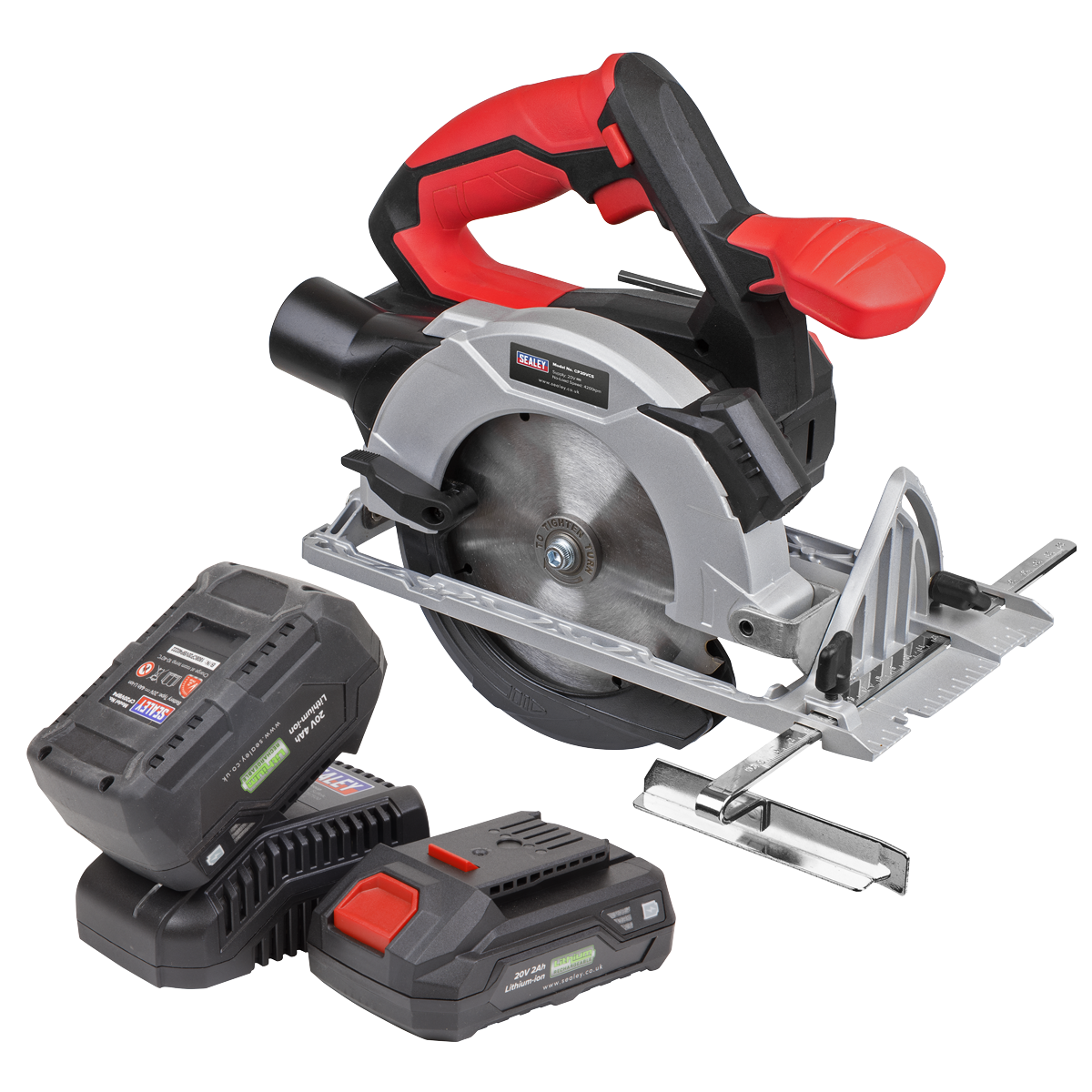 Sealey Circular Saw Kit 20V SV20 Series Ø150mm - 2 Batteries
