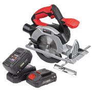 Sealey Circular Saw Kit 20V SV20 Series Ø150mm - 2 Batteries