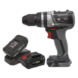 Sealey Brushless Combi Drill Kit Ø13mm 20V SV20 Series - 2 Batteries