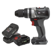 Sealey Brushless Combi Drill Kit Ø13mm 20V SV20 Series - 2 Batteries