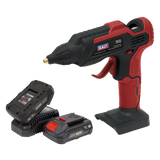 Sealey Cordless Glue Gun Kit 20V SV20 Series - 2 Batteries