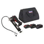 Sealey Sealey 20V SV20 Series Grease Gun Kit - 2 Batteries