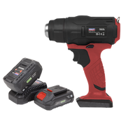 Sealey Cordless Hot Air Gun Kit 20V SV20 Series - 2 Batteries