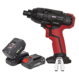 Sealey Impact Driver Kit 1/4"Hex Drive 20V SV20 Series - 2 Batteries