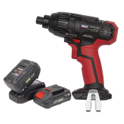 Sealey Impact Driver Kit 1/4"Hex Drive 20V SV20 Series - 2 Batteries