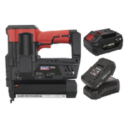 Sealey Cordless Staple/Nail Gun Kit 18G 20V SV20 Series - 2 Batteries