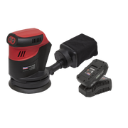 Sealey Cordless Orbital Palm Sander Kit Ø125mm 20V 2Ah SV20 Series