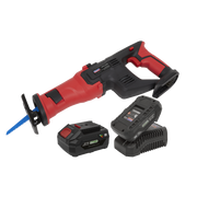 Sealey Cordless Reciprocating Saw Kit 20V SV20 Series - 2 Batteries