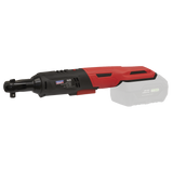 Sealey Ratchet Wrench 20V SV20 Series 3/8"Sq Drive 60Nm - Body Only