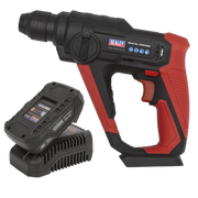 Sealey Cordless Rotary Hammer Drill Kit 20V 2Ah SV20 Series SDS Plus