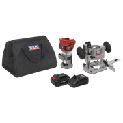 Sealey 20V SV20 Series Cordless Trimming Router kit 4Ah