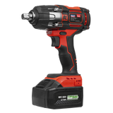 Sealey Cordless Impact Wrench 18V 4Ah Lithium-ion 1/2"Sq Drive CP650LI