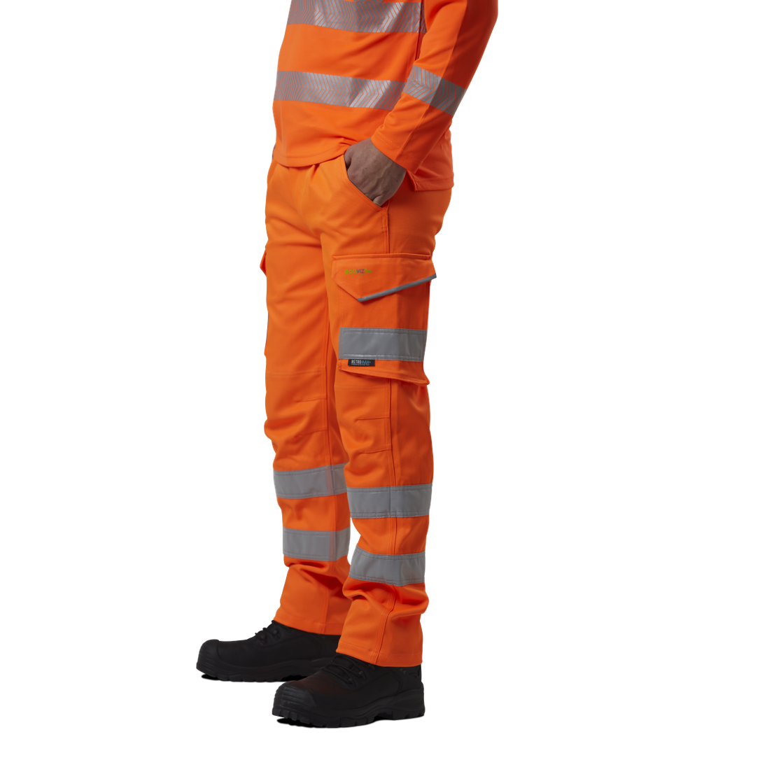 Leo Workwear KINGFORD Leo EcoViz Stretch Cargo Trouser