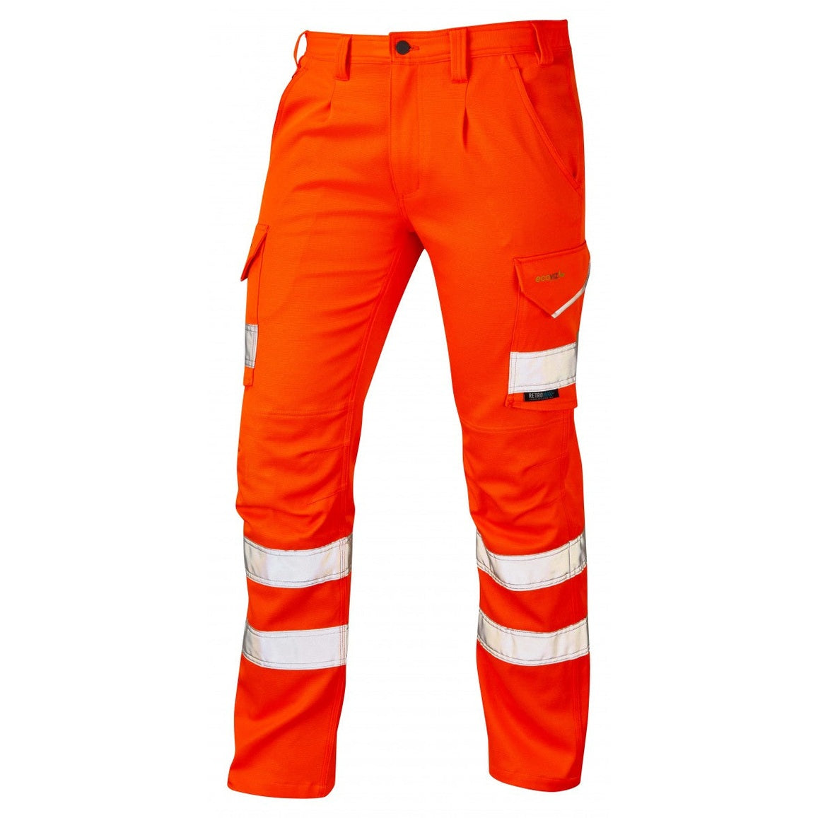 Leo Workwear KINGFORD Leo EcoViz Stretch Cargo Trouser