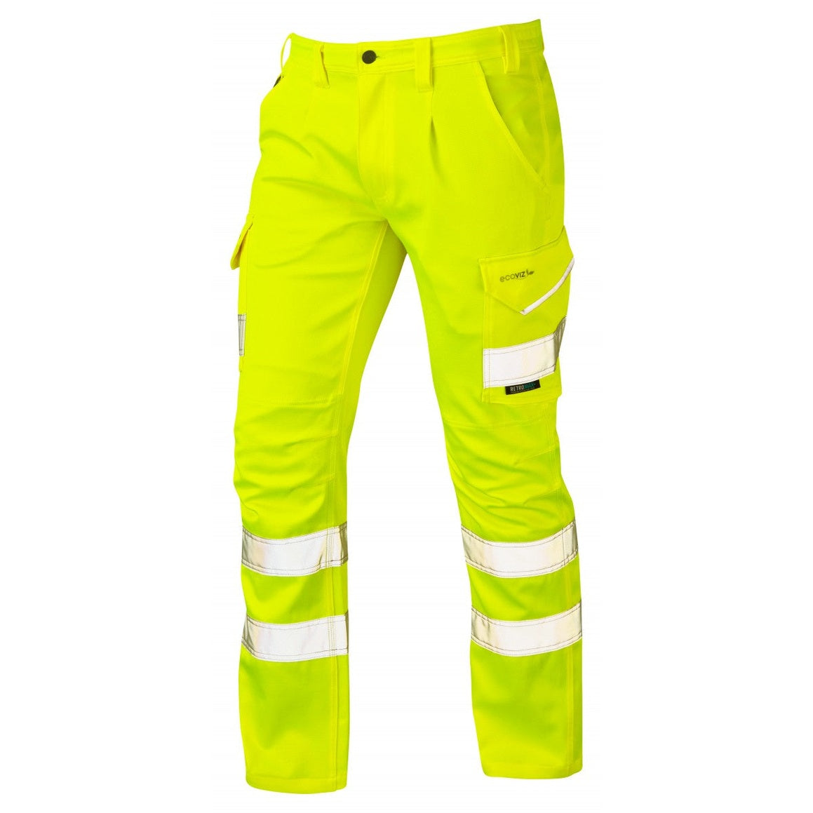 Leo Workwear KINGFORD Leo EcoViz Stretch Cargo Trouser