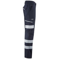 Leo Workwear WINSFORD Leo EcoViz Lightweight Polyester Stretch Cargo Trouser