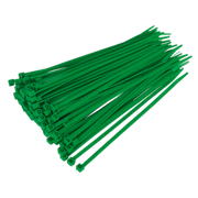 Sealey Cable Tie 200 x 4.4mm Green Pack of 100