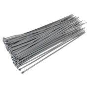 Sealey Cable Tie 300 x 4.4mm Silver Pack of 100