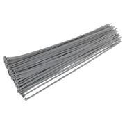 Sealey Cable Tie 380 x 4.4mm Silver Pack of 100