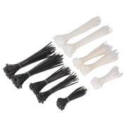 Sealey Cable Tie Assortment Black/White Pack of 600