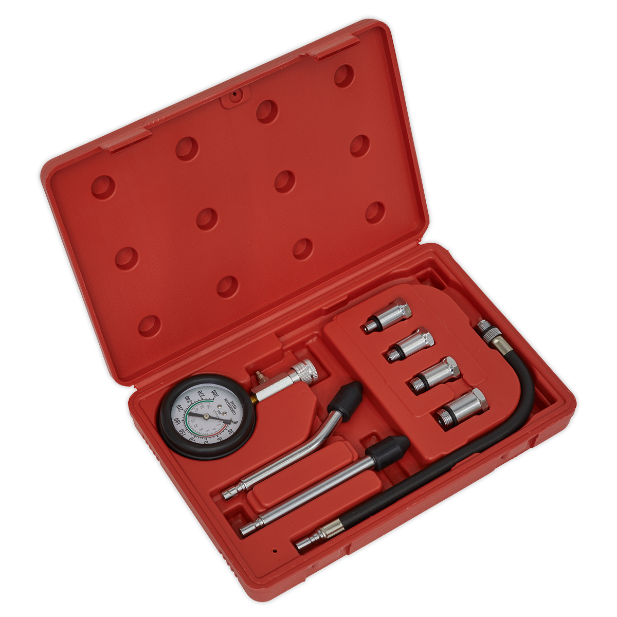 Sealey Petrol Engine Compression Test Kit 8pc