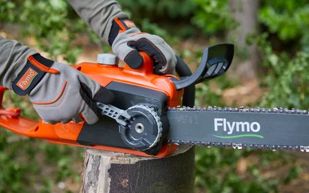 FLYMO EasiSaw 350E | Powerful & Safe 1800W Electric Chainsaw