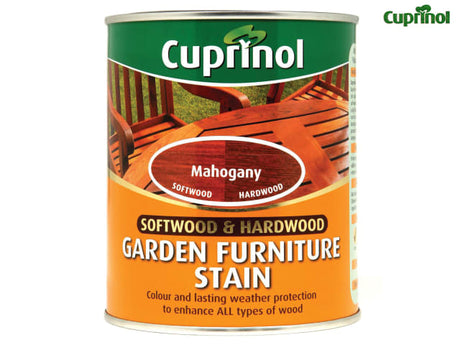 Cuprinol Softwood & Hardwood Garden Furniture Stain Mahogany 750ml