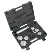 Sealey Cooling System Pressure Test Kit 7pc - Commercial