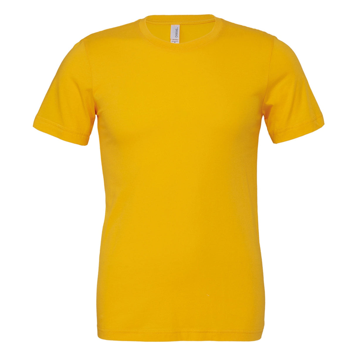 Bella Canvas Unisex Jersey Crew Neck T-Shirt - Gold