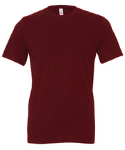 Bella Canvas Unisex Jersey Crew Neck T-Shirt - Maroon