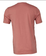 Bella Canvas Unisex Jersey Crew Neck T-Shirt - Mauve