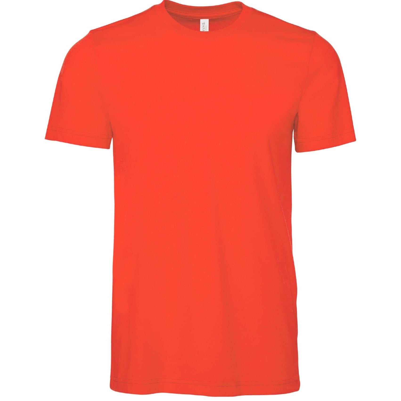 Bella Canvas Unisex Jersey Crew Neck T-Shirt - Poppy