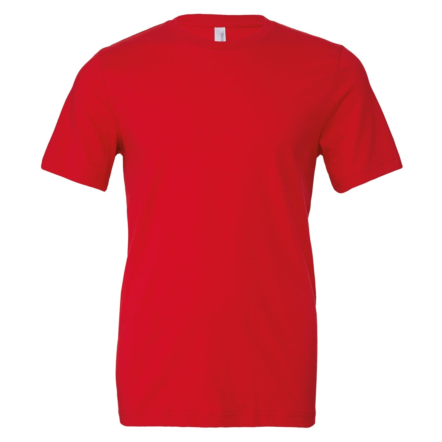 Bella Canvas Unisex Jersey Crew Neck T-Shirt - Red