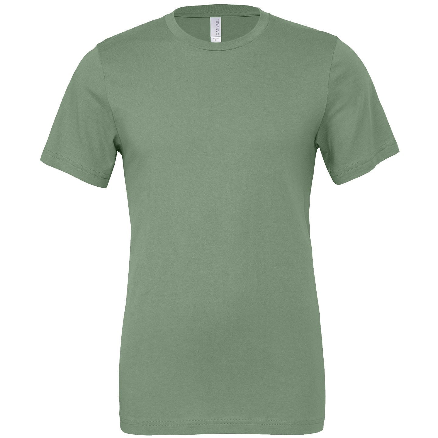 Bella Canvas Unisex Jersey Crew Neck T-Shirt - Sage