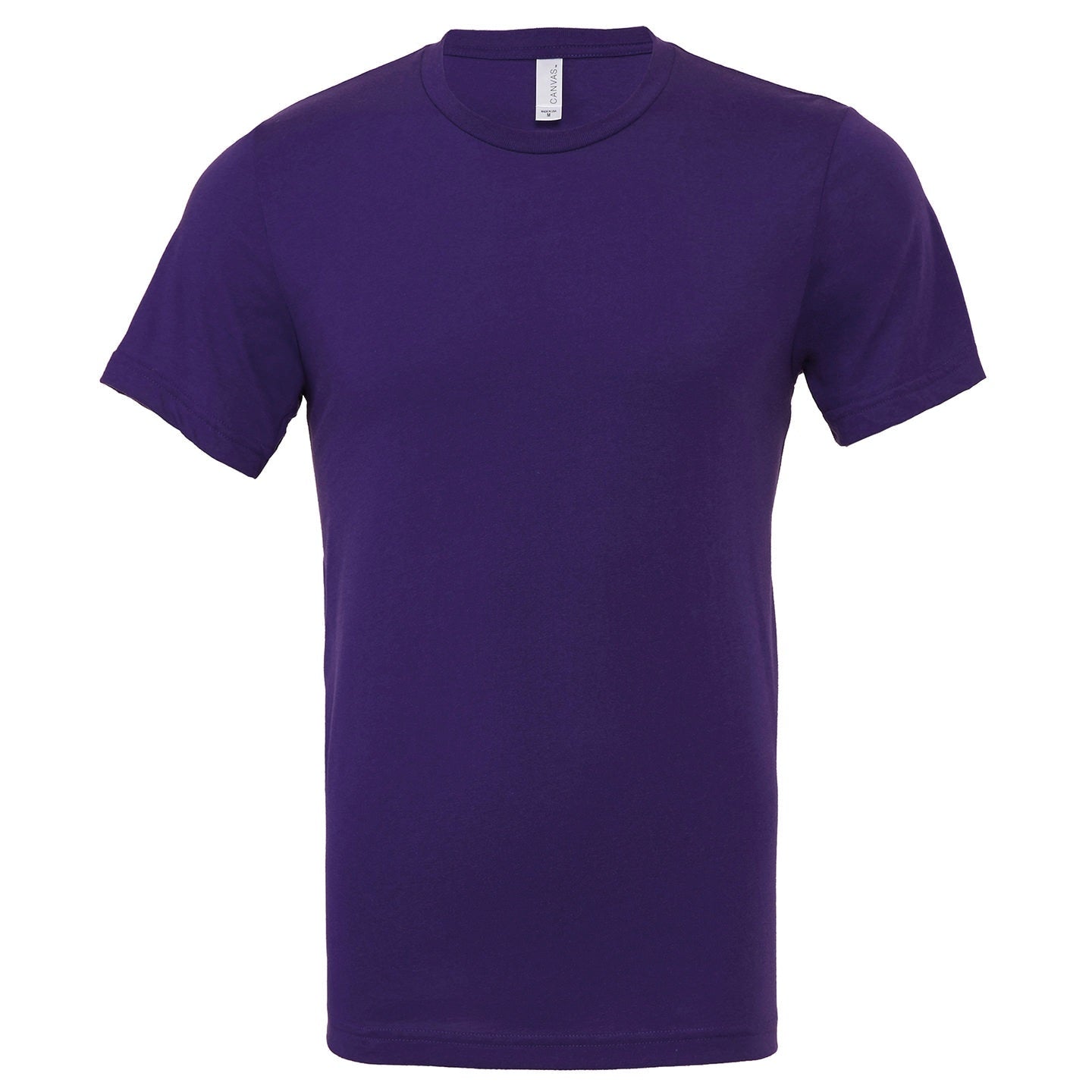 Bella Canvas Unisex Jersey Crew Neck T-Shirt - Team Purple