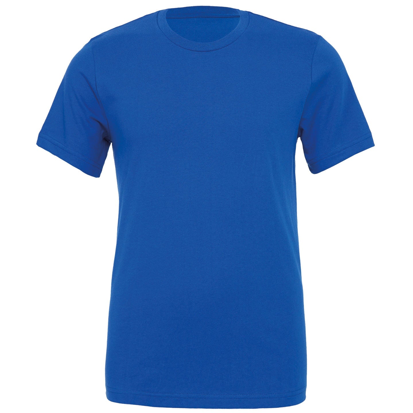Bella Canvas Unisex Jersey Crew Neck T-Shirt - True Royal