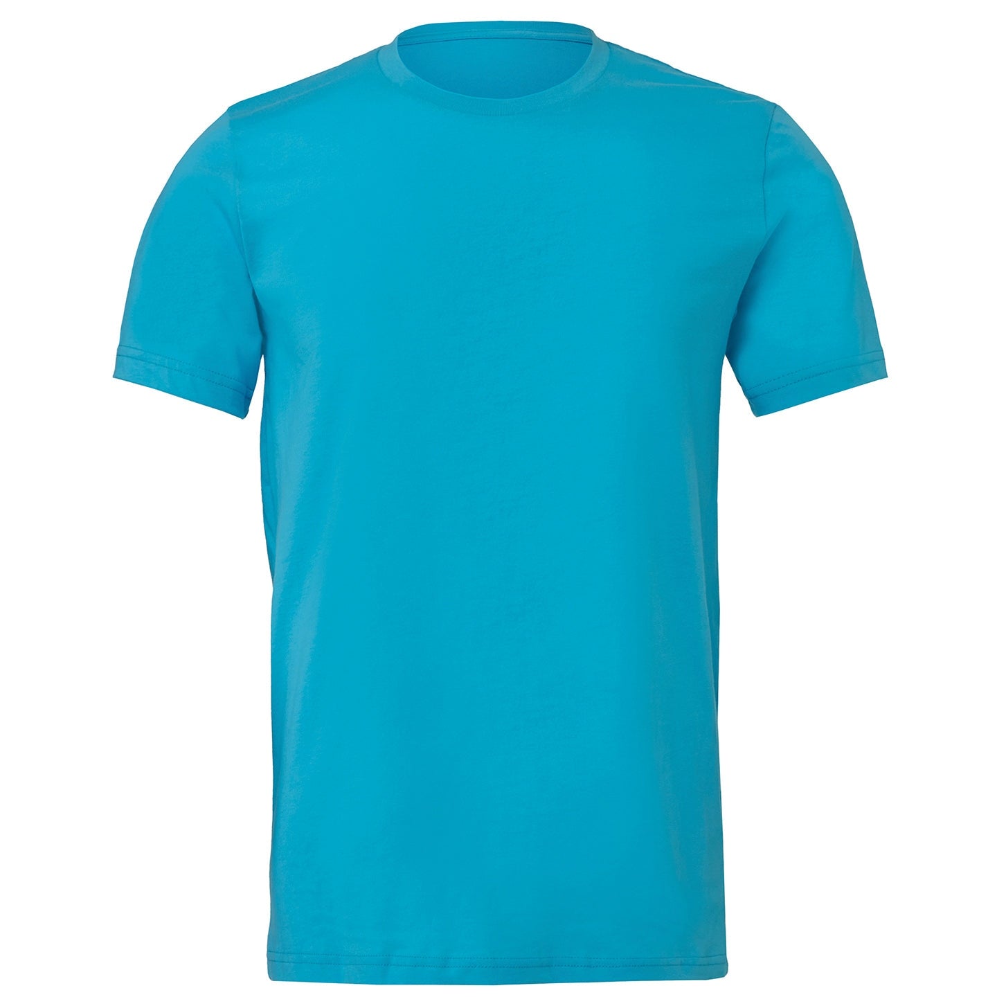 Bella Canvas Unisex Jersey Crew Neck T-Shirt - Turquoise