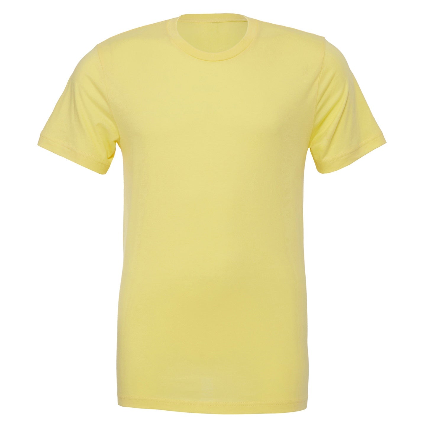 Bella Canvas Unisex Jersey Crew Neck T-Shirt - Yellow